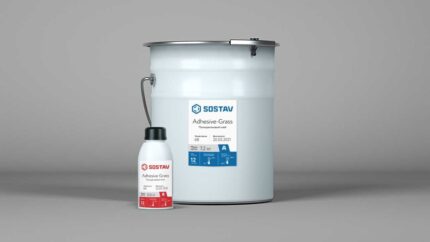 Клей для окрашивания резиновой крошки Adhesive-Colour